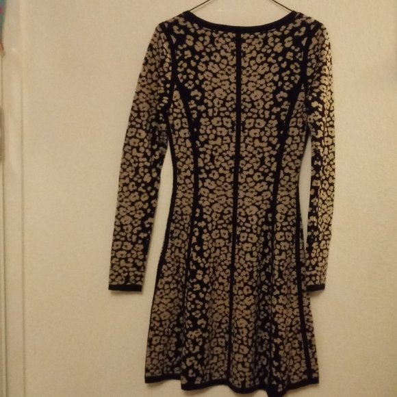Victoria Secret Animal Print Sweater Dress - Picture 11 of 14